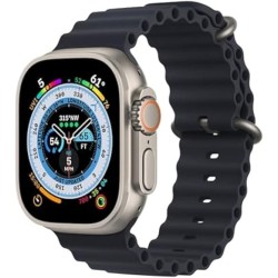 T800 Ultra NFC Smart Watch Bluetooth Call Wireless Charging Sport Smartwatch (Black)
